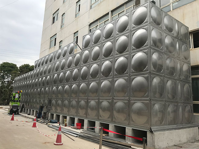 不銹鋼水箱施工案例